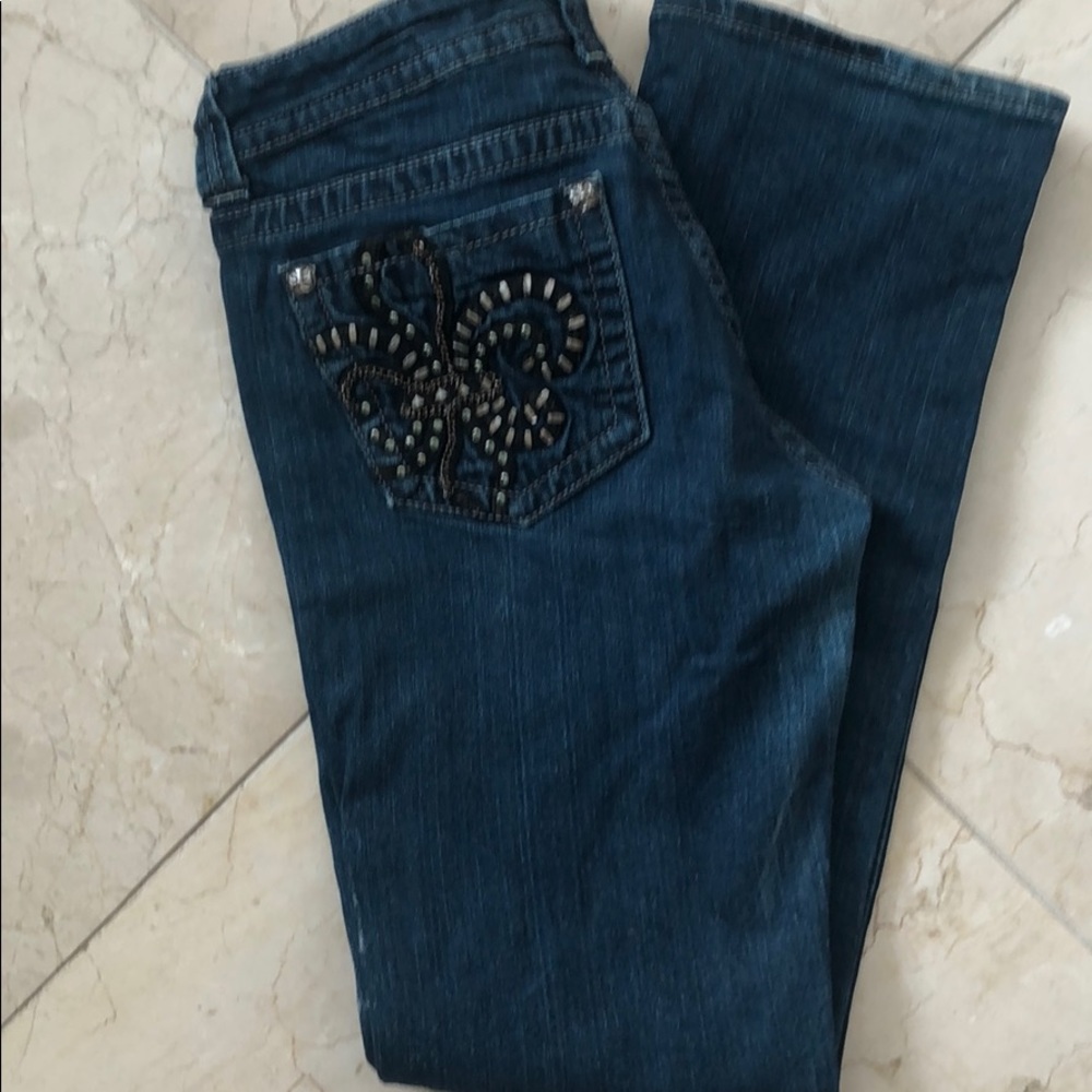 Miss Me straight cut denim jean